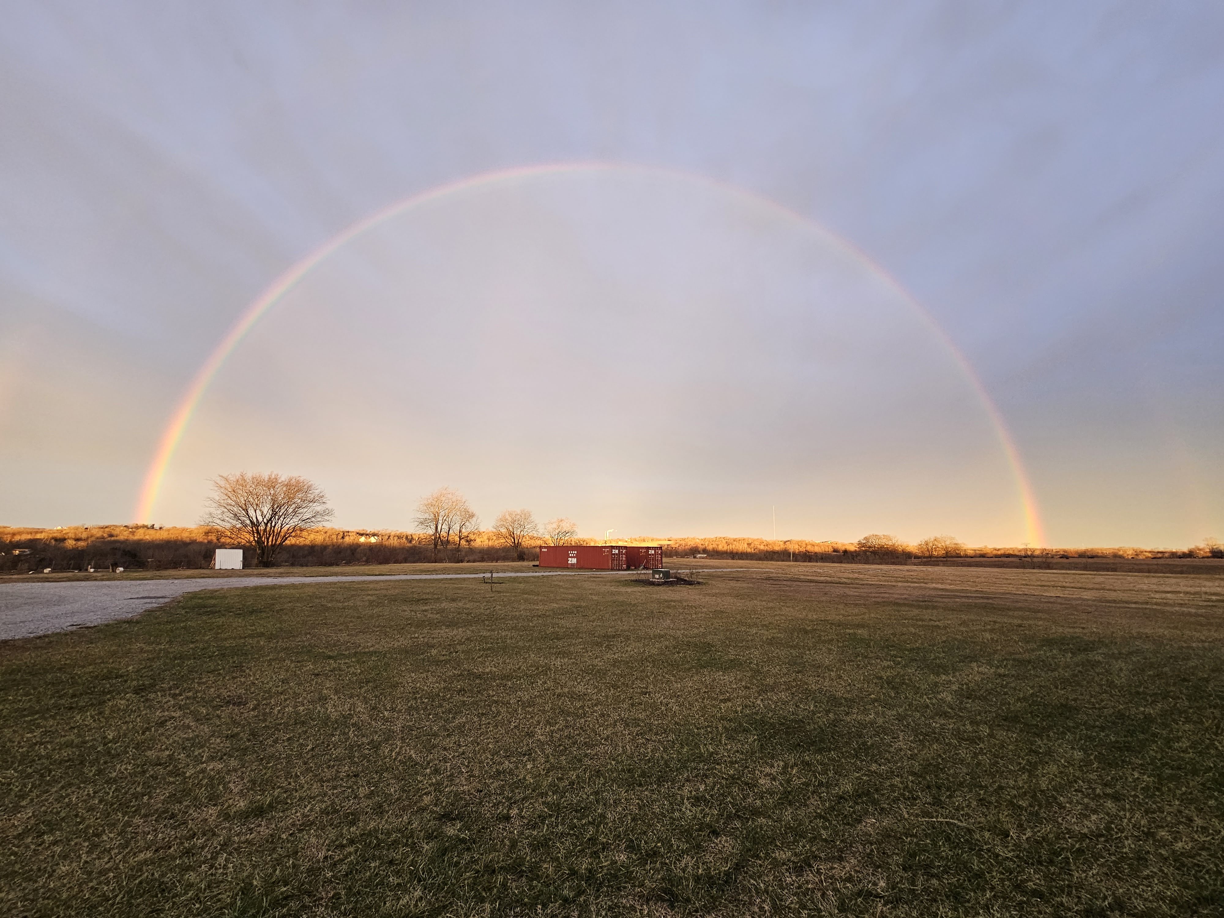 Sheathing and exterior doors installed