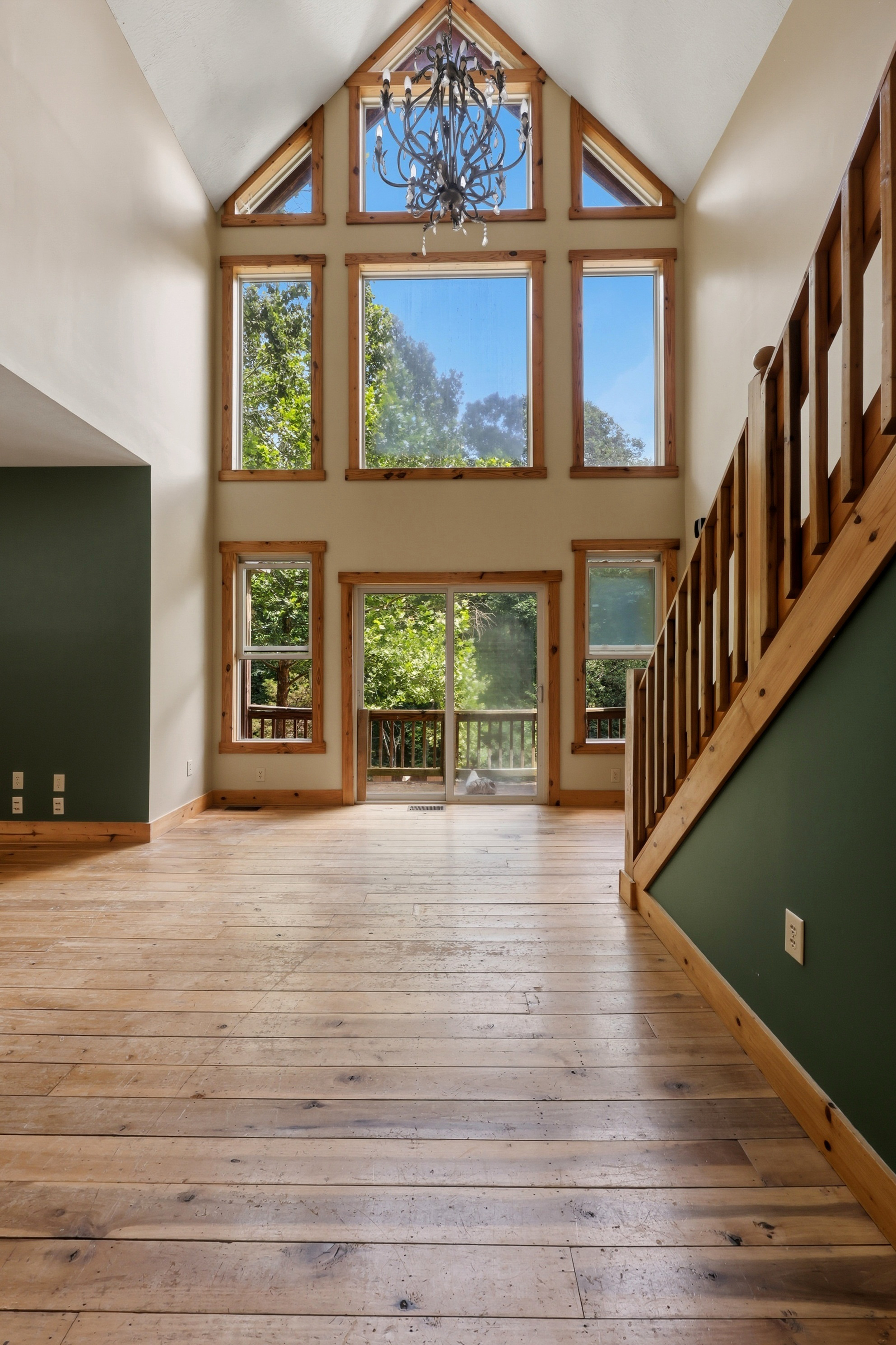 Upper level hallway