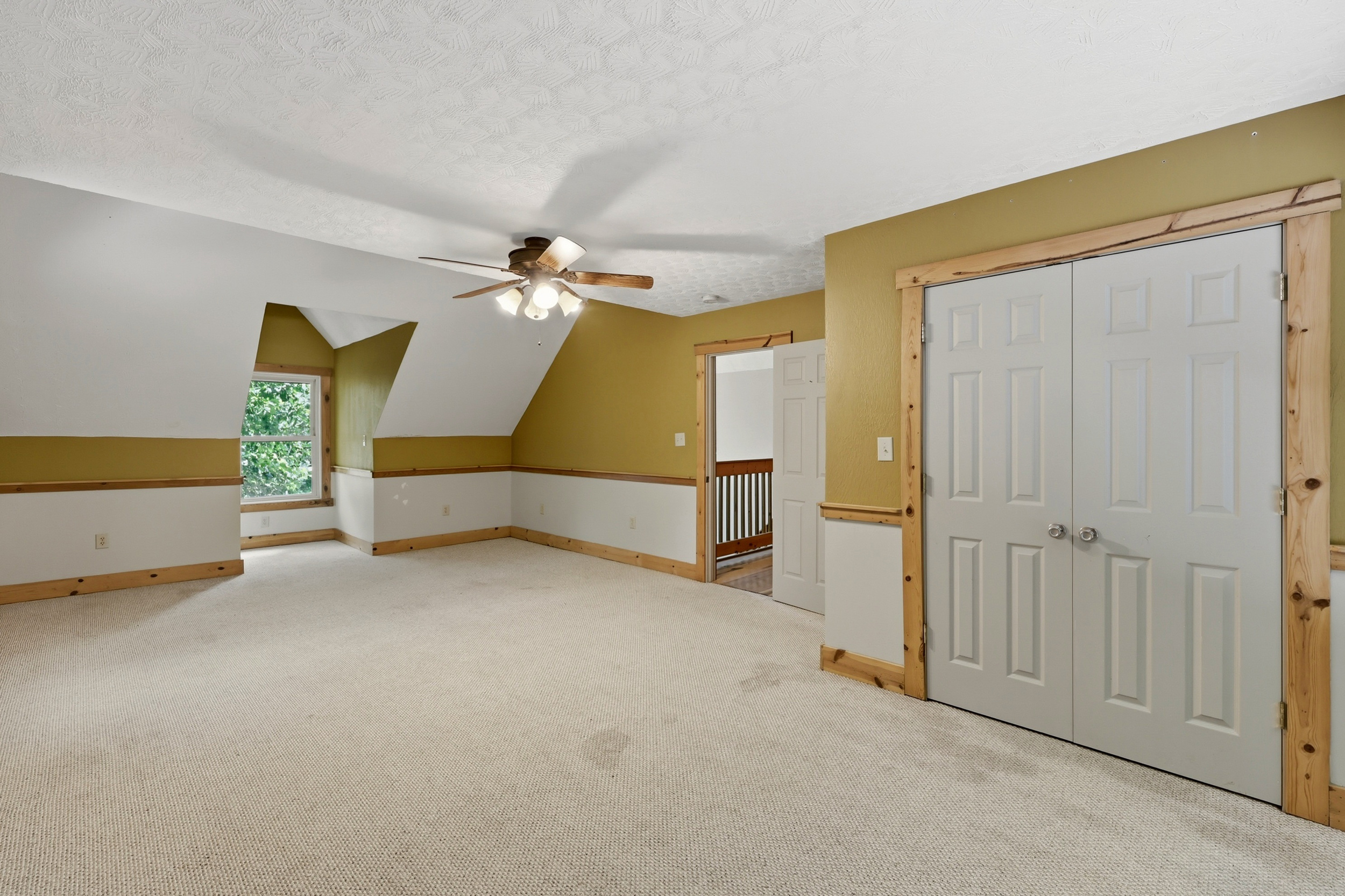 Upper level bedroom
