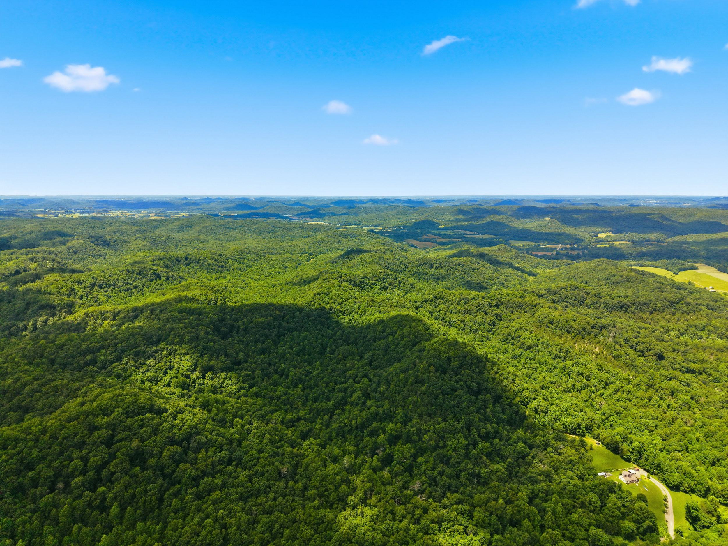 Panoramic mountain and valley views