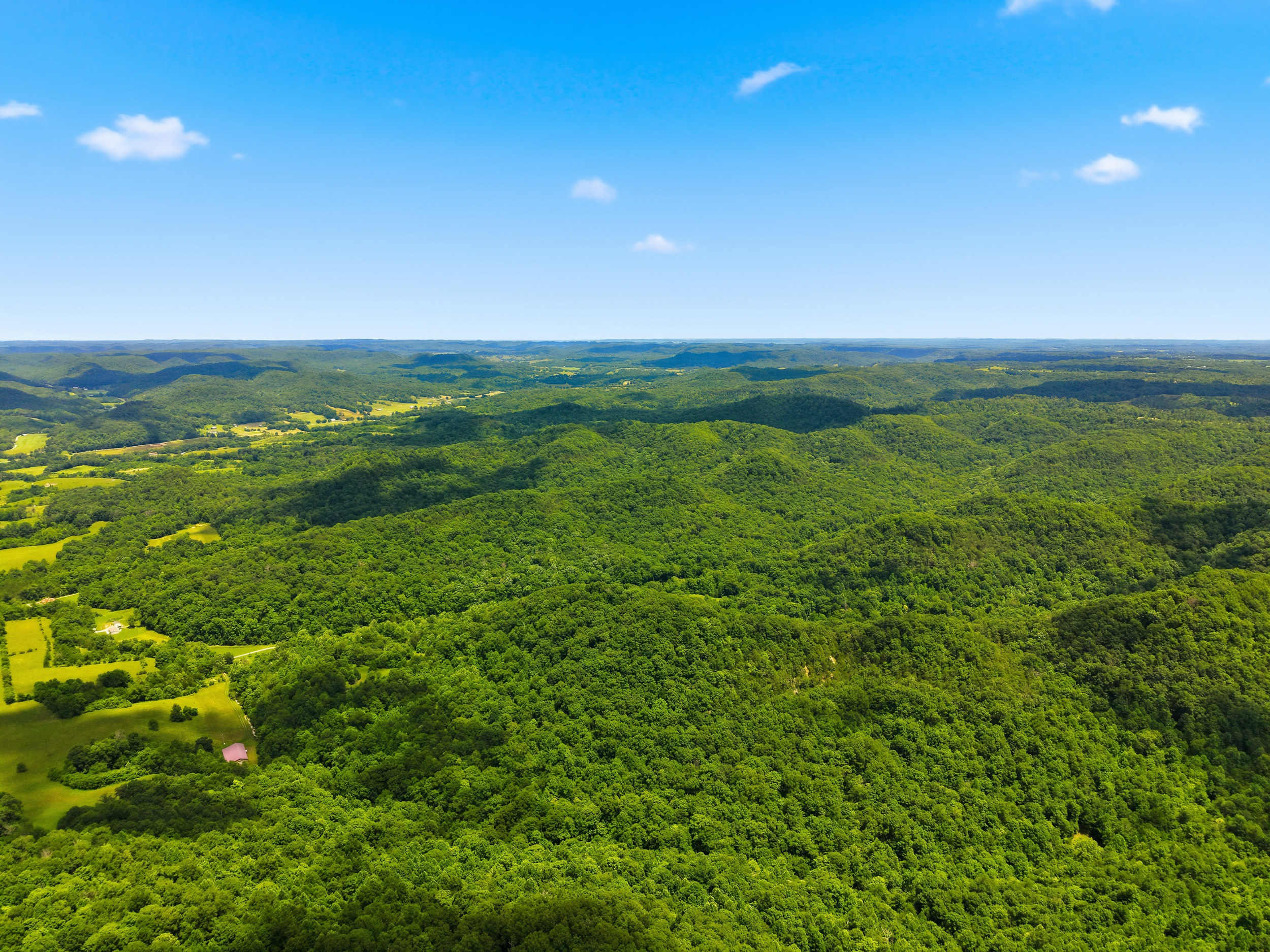 Mountain views from property