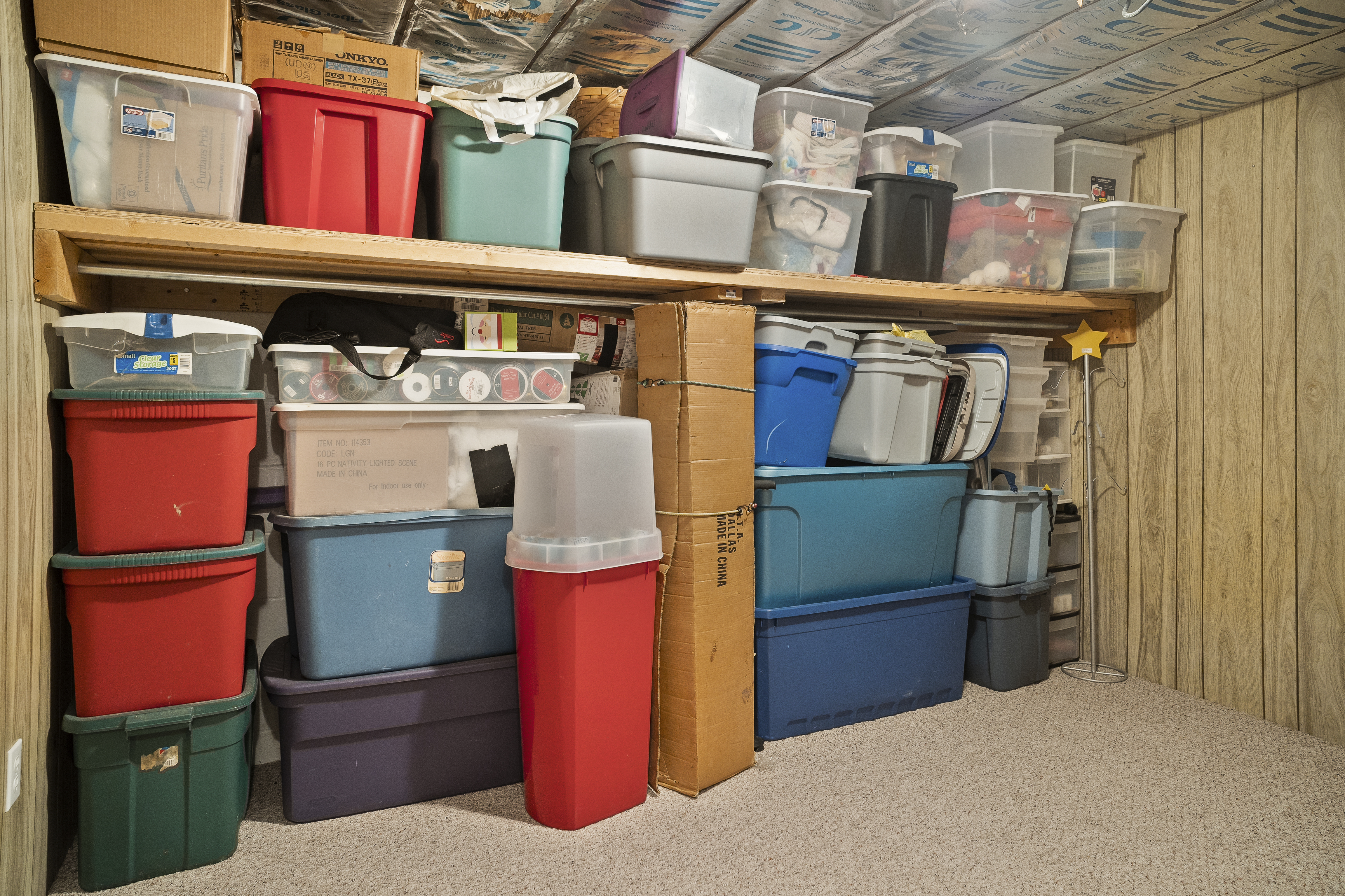 Basement recreation space