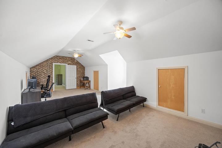 Bonus room from a second angle with connected ensuite