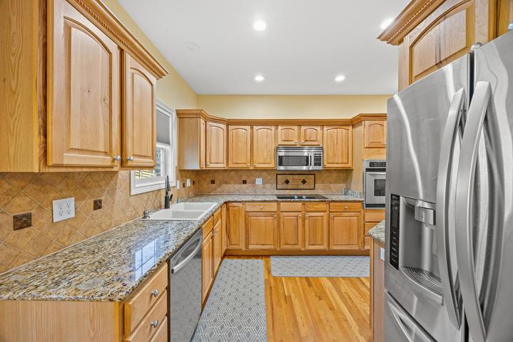Open floor plan view from dining to living room