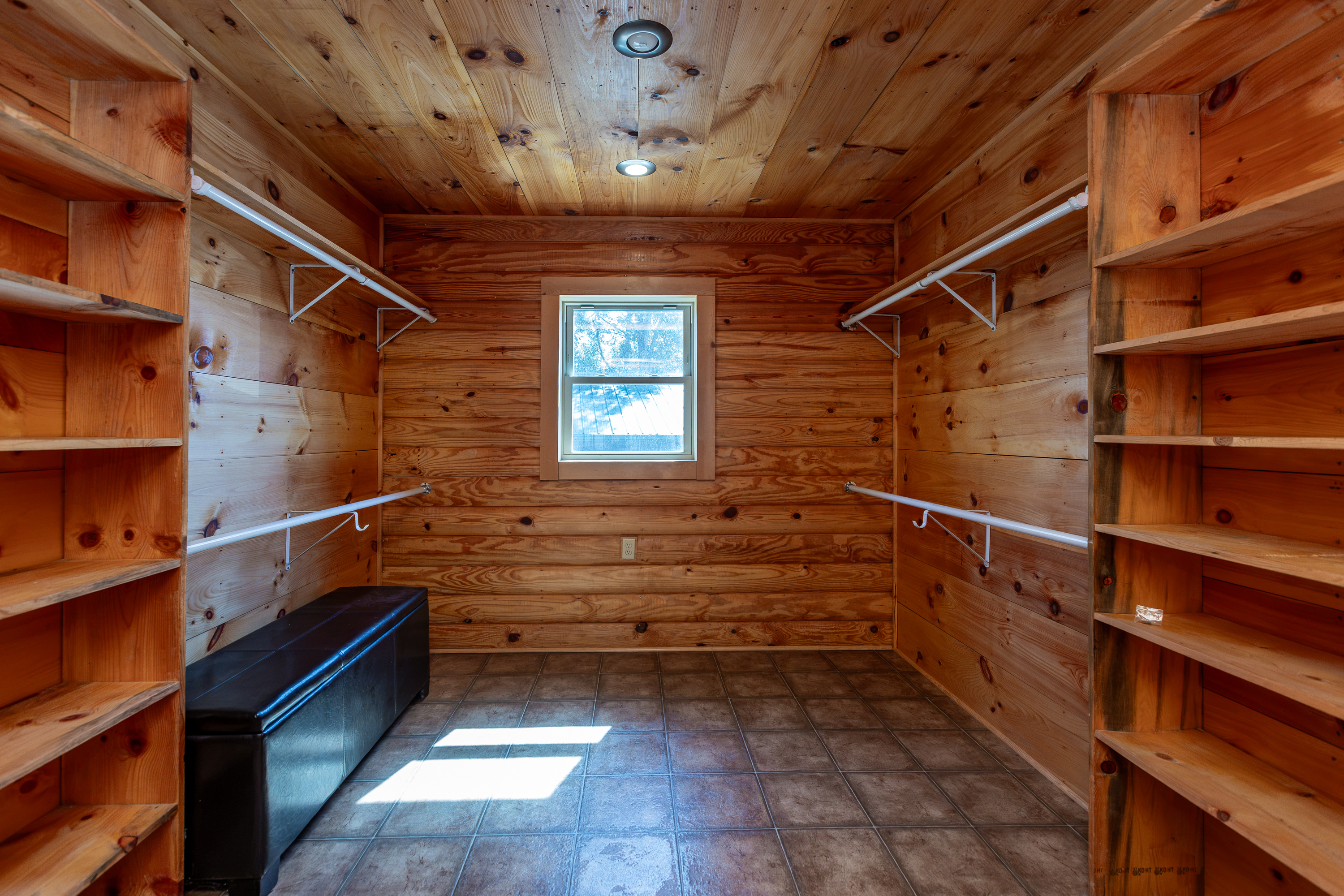 Bathroom shower and fixtures