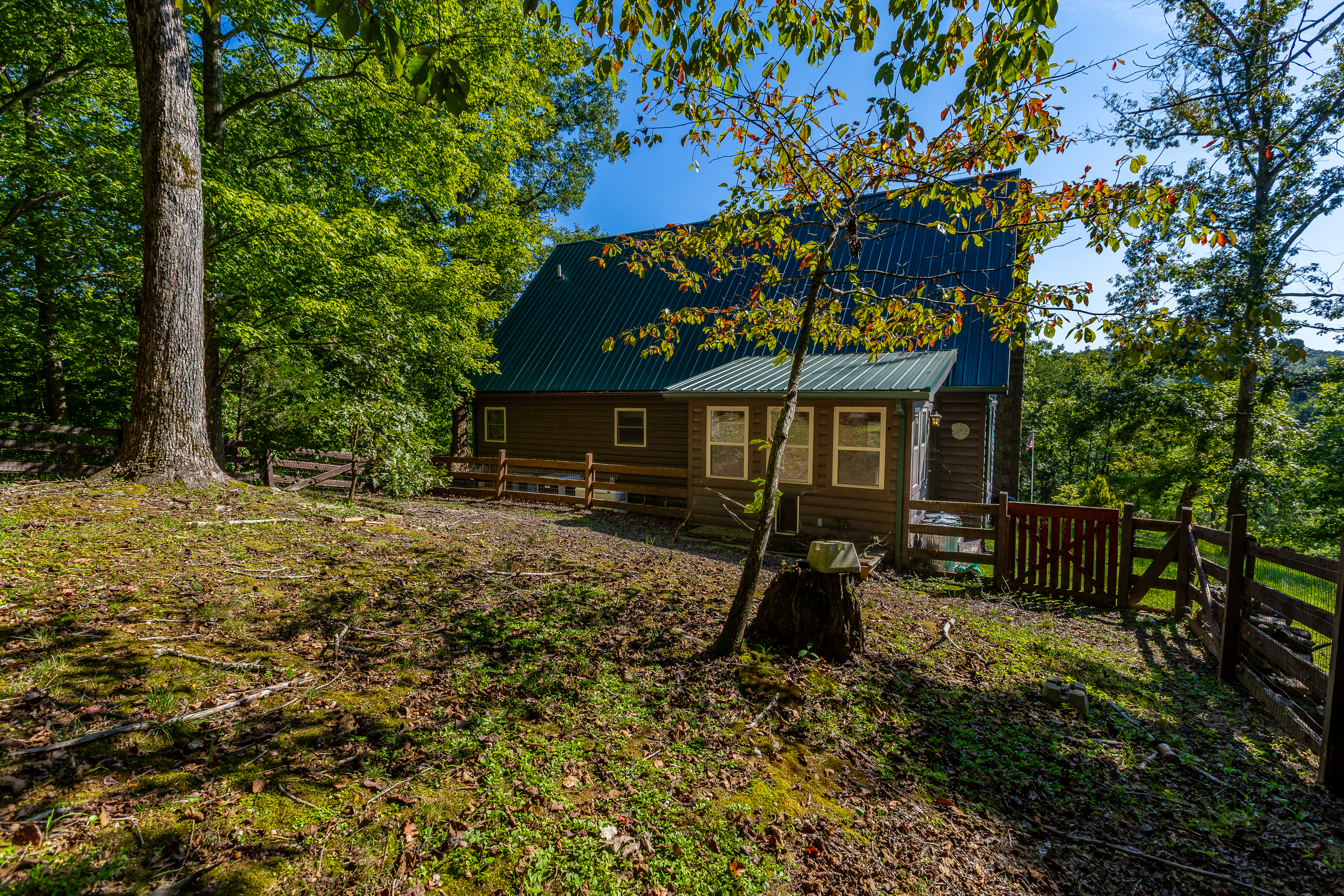 Yard and property grounds