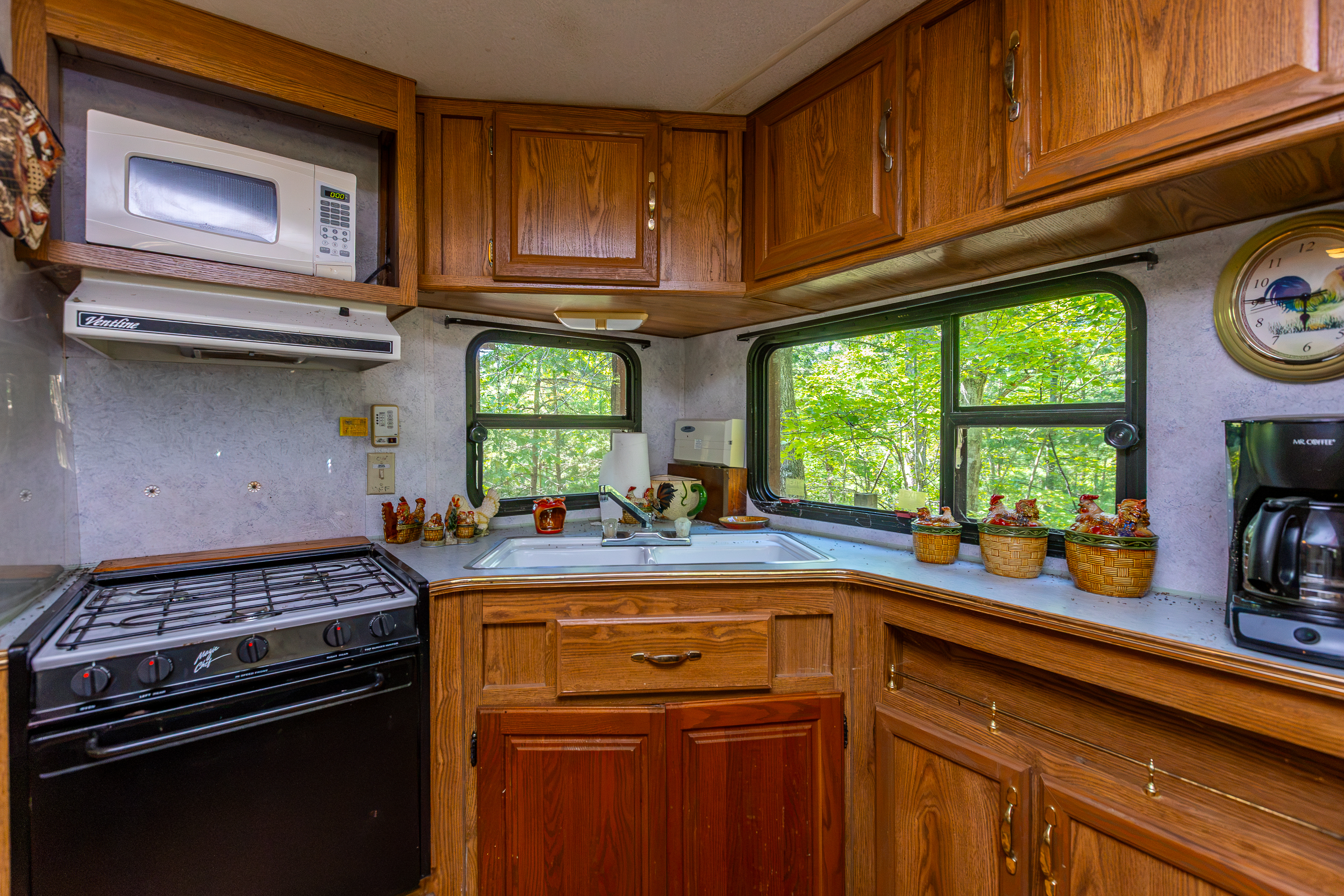 Guest house interior or kitchen